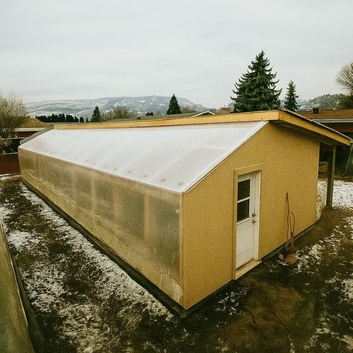 Urban Passive Solar Greenhouse