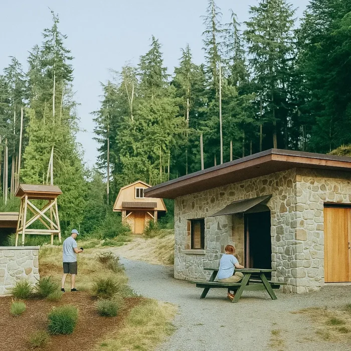 Off-Grid Homestead Cabin